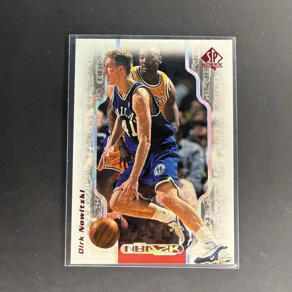 Dirk‎ Nowitzki 1998 SP Authentic NBA 2K #2K9 Rookie RC Mavericks